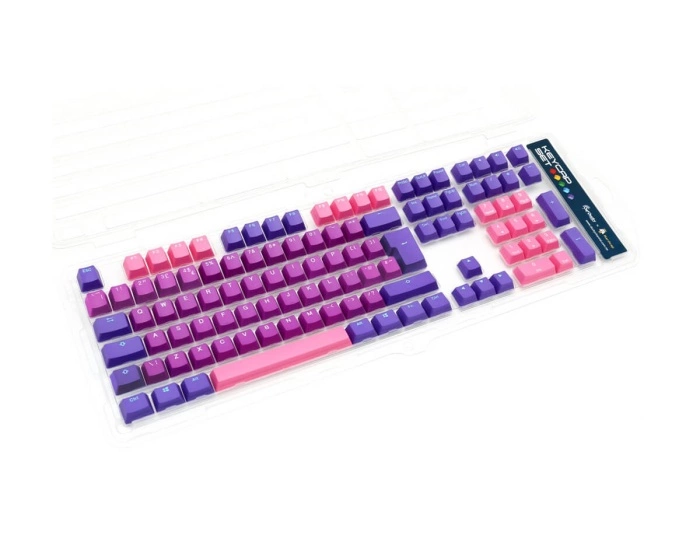 Ducky Ultra Violet PBT Double-shot Keycap Set