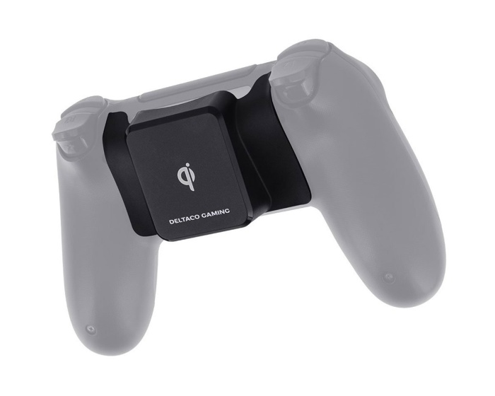 Deltaco Trådlös Qi-mottagare till PS4-kontroll