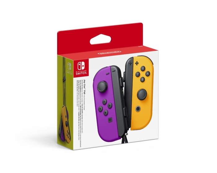 Nintendo Joy-Con Pair Neon - Lila/Orange