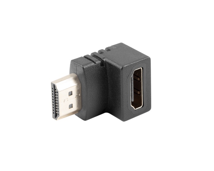 Lanberg Adapter HDMI-A(Hane) till HDMI-A(Hona) 90° Ner