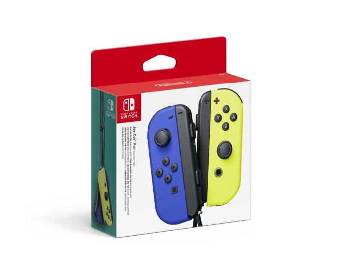 Nintendo Joy-Con Pair - Blå/Neon Gul