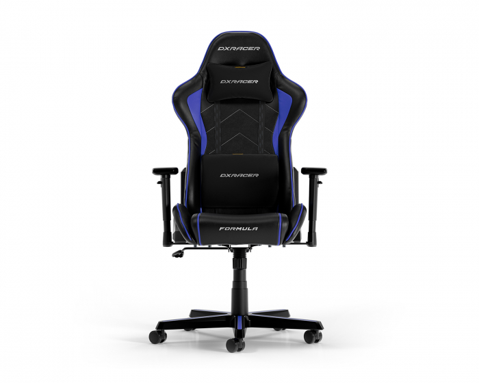 DXRacer FORMULA L Svart & Indigo PVC Läder