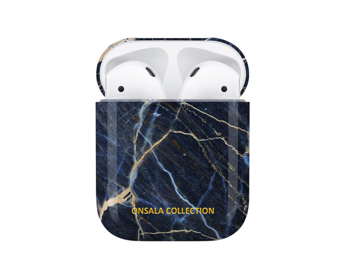 Onsala Airpods Fodral Black Galaxy Marble