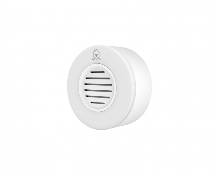 Deltaco Smart Home WiFi Siren - Vit