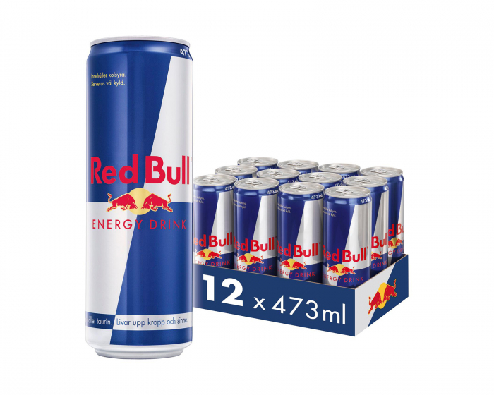 Red Bull 12x Energidryck, 473 ml, Original
