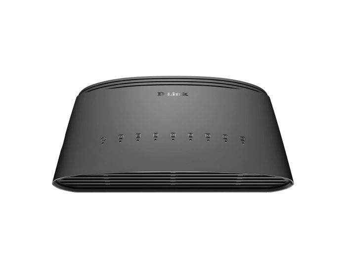 D-Link DGS-1008D Nätverksswitch 8x 10/100/1000 - Svart