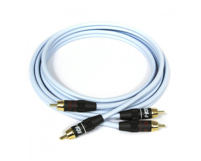 Supra Dual 2RCA-2RCA Ljudkabel - 2 meter