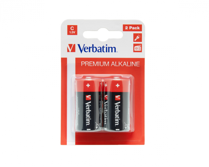 Verbatim C Batterier - 2 Pack