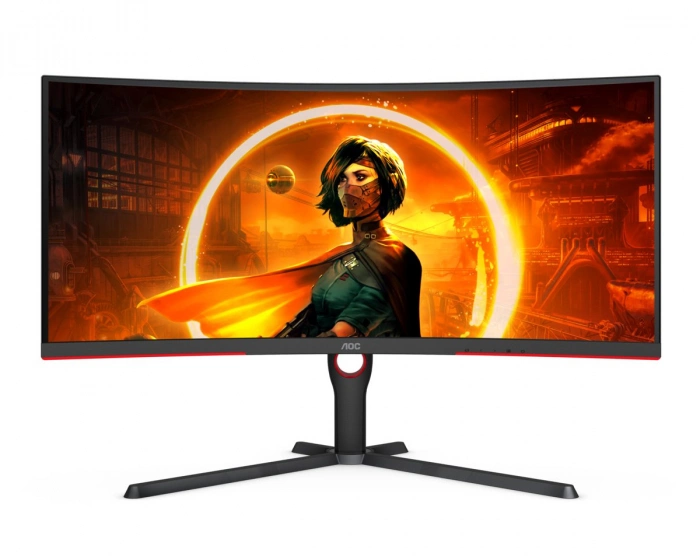 AOC CU34G3S 34” LED 165Hz 1ms WQHD Curved Gamingskärm