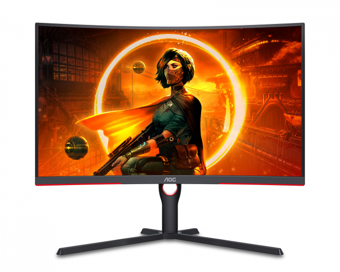 AOC CQ32G3SU 32″ LED 165Hz 1ms QHD Curved Gamingskärm