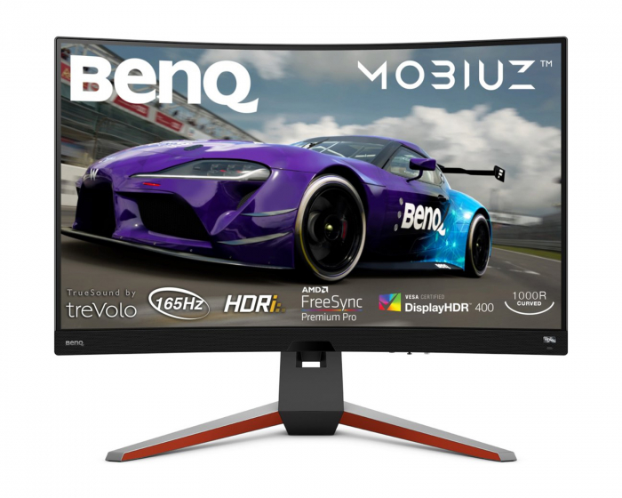 BenQ MOBIUZ EX3210R Curved 32” 165Hz 1ms VA AMD FreeSync Premium Pro QHD Gamingskärm