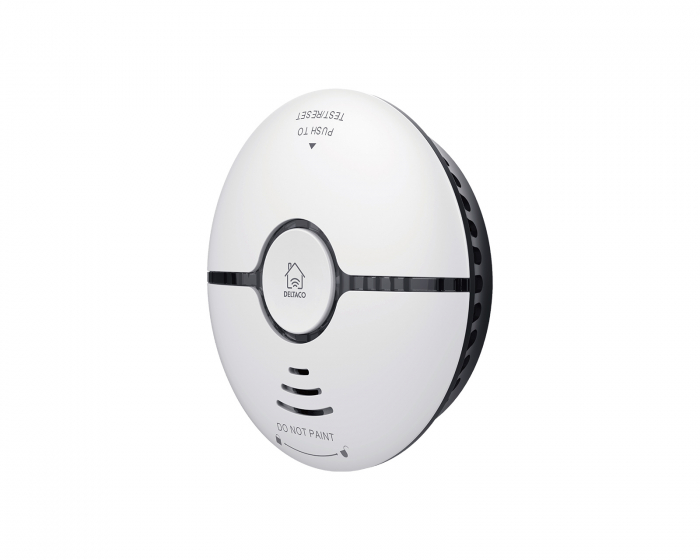 Deltaco Smart Home WiFi Rökdetektor - Vit
