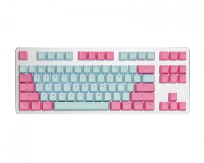 Tai-Hao PBT Doubleshot Shine-through 116-Key Keycap Set - Miami