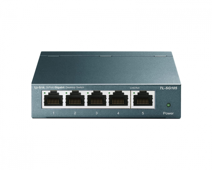 TP-Link Nätverksswitch LS105G 5-Portar Unmanaged, 10/100/1000 Mbps