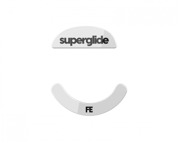 Superglide Glas Skates till Pulsar Xlite/V2/V2 Mini/V3 - Vit
