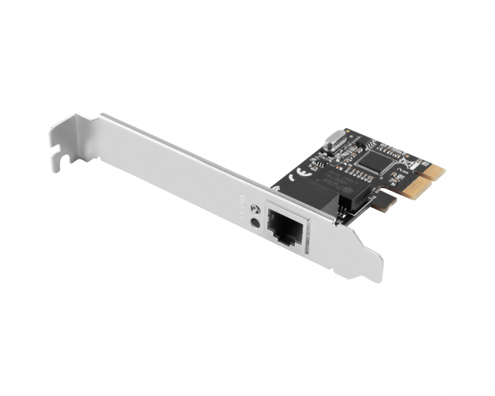 Lanberg Nätverkskort PCI-E 1X RJ45 1GB RTL8111C