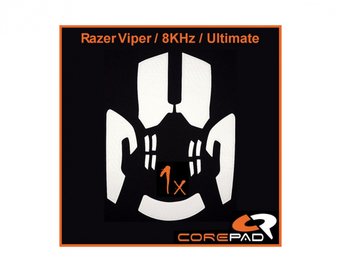 Corepad Grips till Razer Viper/Viper 8kHz/Viper Ultimate - Vit