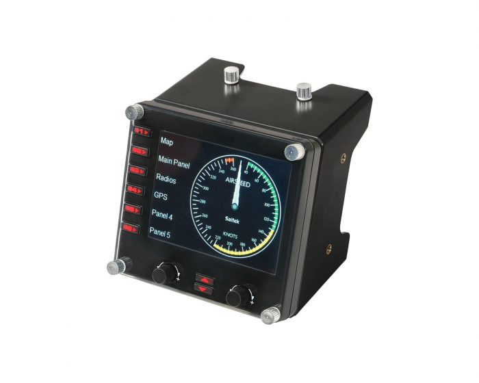 Logitech Saitek Pro Flight Instrument Panel - LCD Display för Flygsimulatorer