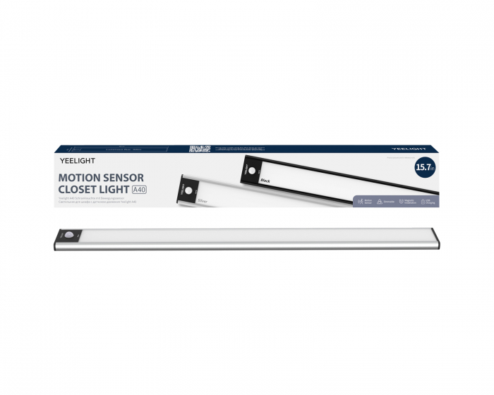 Yeelight Night Light Motion Sensor Closet Light A40 - Silver Garderobslampa