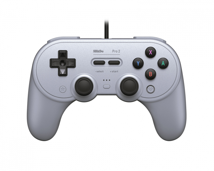 8Bitdo Pro 2 Trådad Spelkontroll PC/Switch - Gray Edition