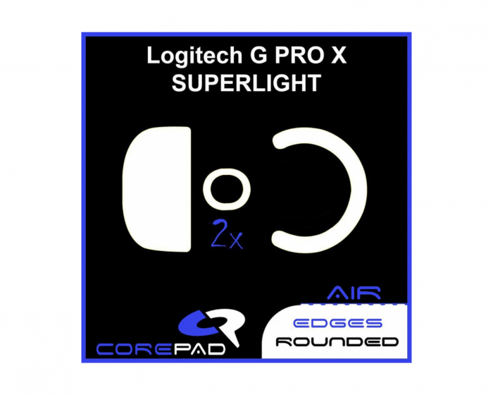 Corepad Skatez AIR till Logitech G PRO X Superlight