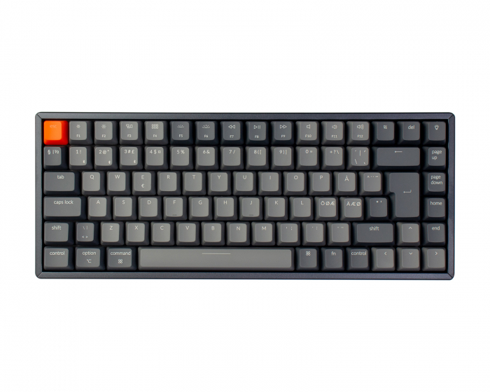 Keychron K2 V2 RGB Trådlöst Hotswap Aluminium Tangentbord [Gateron Red]