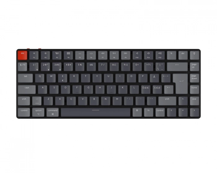 Keychron K3 V2 RGB Low Profile Hotswap Trådlöst Tangentbord [Keychron Optical Red]