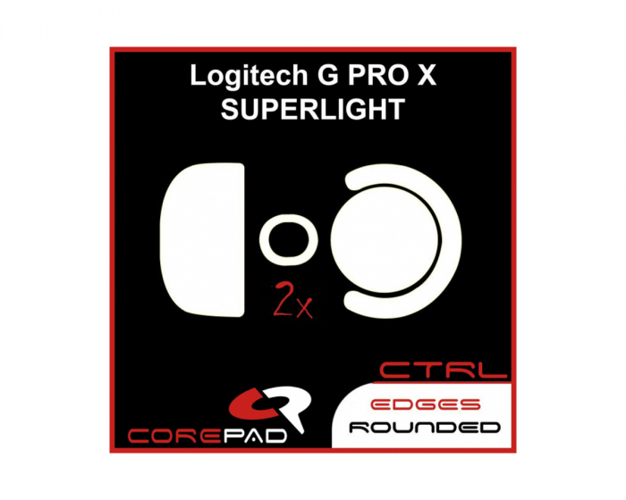 Corepad Skatez CTRL till Logitech G PRO X Superlight
