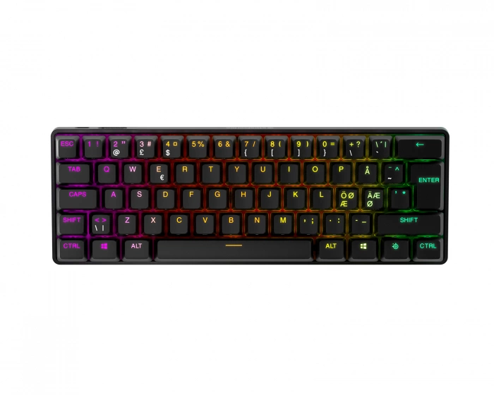 SteelSeries Apex Pro Mini Wireless RGB Trådlöst Tangentbord - Svart