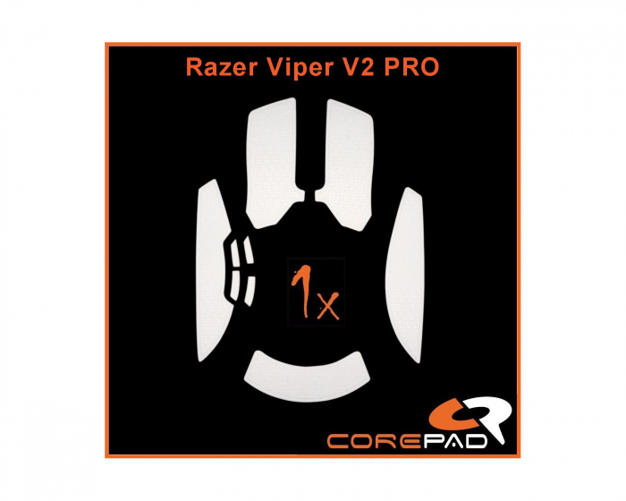 Corepad Soft Grips till Razer Viper V2 Pro Wireless - Vit