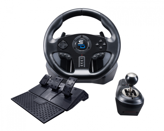 Subsonic Superdrive GS850-X Drive Pro Sport - Ratt, Pedaler och Växelspak till Xbox/PS4