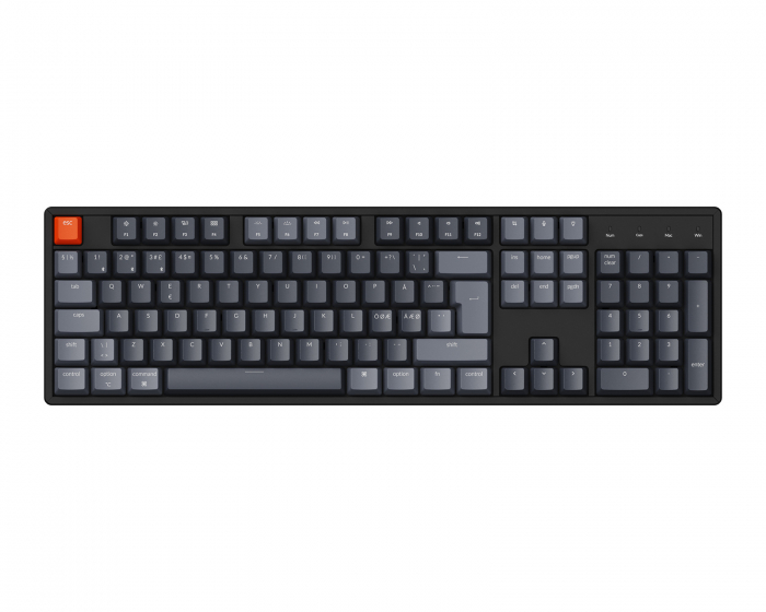 Keychron K10 RGB Full-Size Aluminium Hotswap Trådlöst Tangentbord [Gateron G Pro Red]