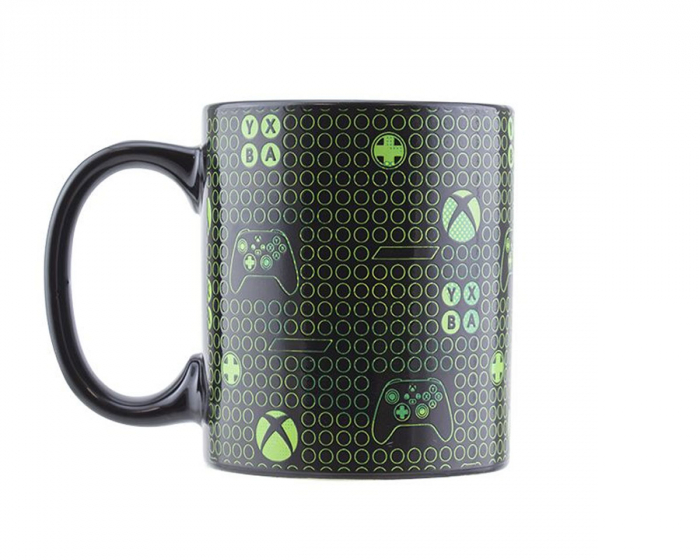 Paladone Xbox Heat Change Mug - Xbox Färgskiftande Kaffekopp