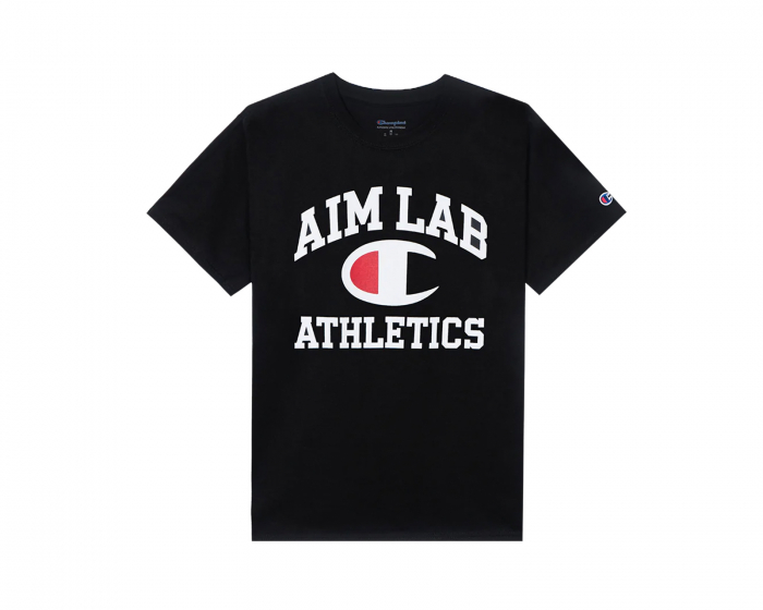 Aim Lab x Champion - Svart T-Shirt - XL