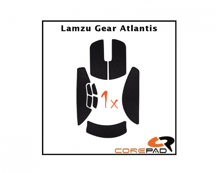 Soft Grips till Lamzu Atlantis - Vit