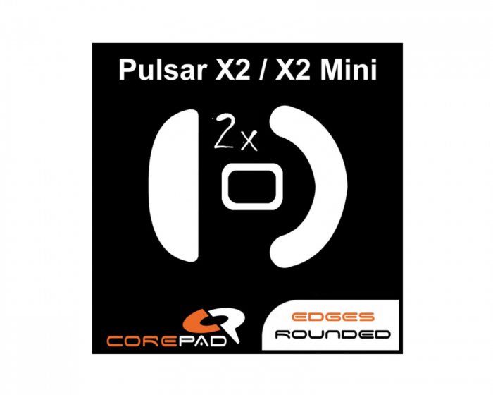 Corepad Skatez till Pulsar X2 / X2 Mini / X2V2 / X2H / V3 Wireless