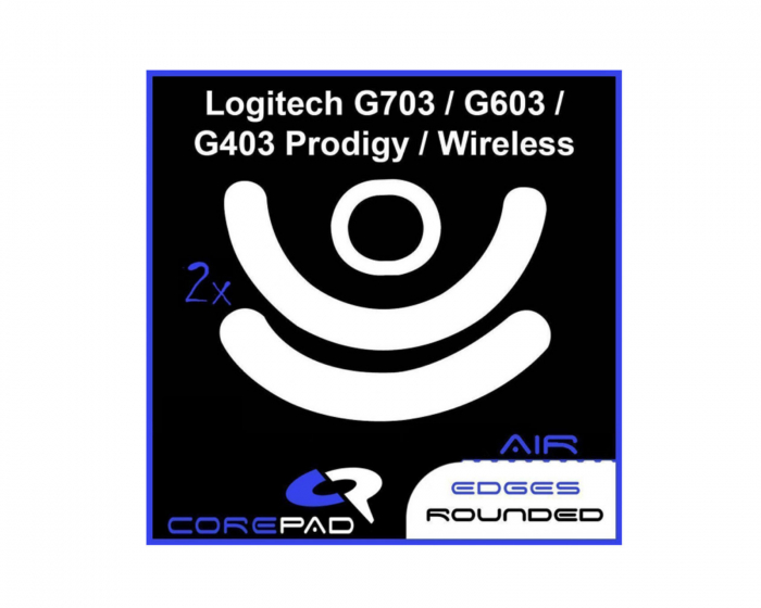 Corepad Skatez AIR till Logitech G703 / G603 / G403 Prodigy / Wireless