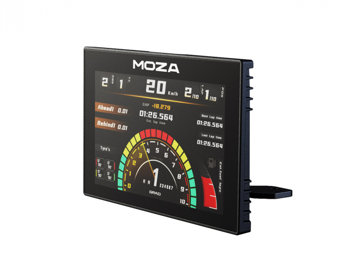 Moza Racing CM Racing Dash HD - Digital Dashboard till R9 DD-Base