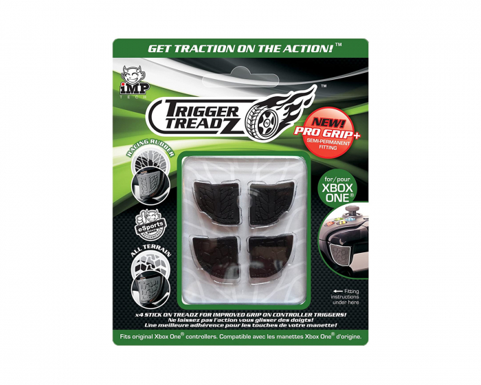 Trigger Treadz Xbox Black Trigger Treadz - Trigger Grips till Xbox Kontroll