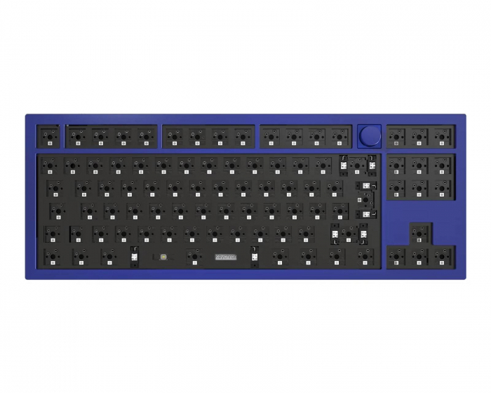 Keychron Q3 QMK Hot-Swap RGB Backlight ISO Knob Version - Barebone - Navy Blue