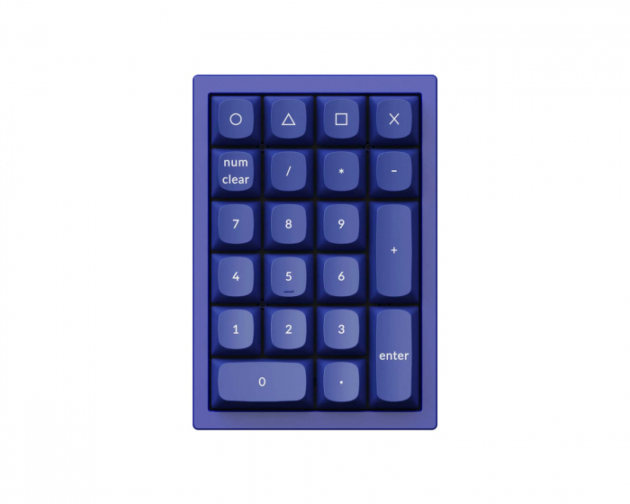 Keychron Q0 Number Pad RGB Hot-Swap [Gateron G Pro Red] - Blå Numpad