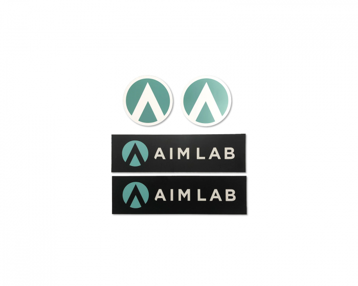 Aim Lab Sticker Pack - Klistermärke (4pcs)
