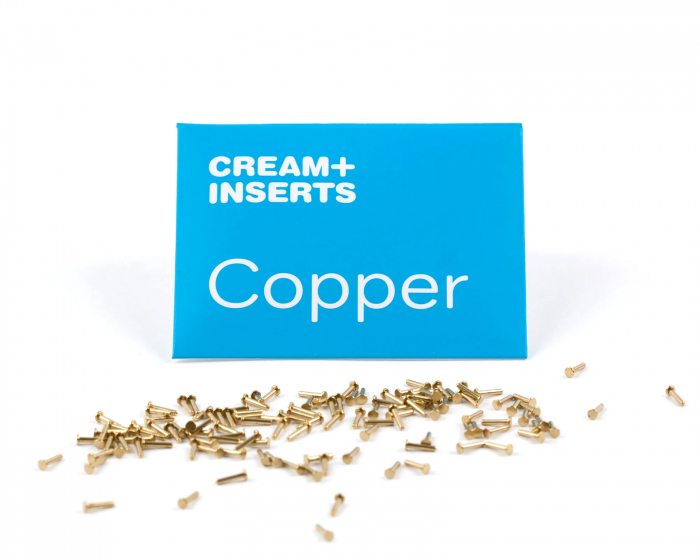 Cream+ Insert Koppar (120-pack)