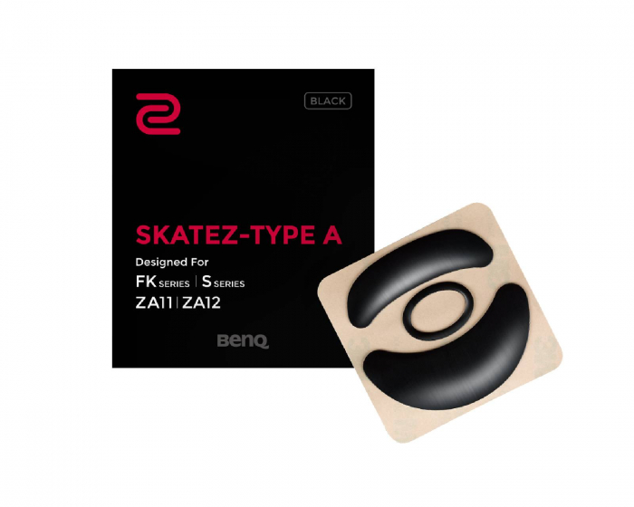 ZOWIE by BenQ Skatez - Type A  FK-  & S-series, ZA11/ZA12 - Svart