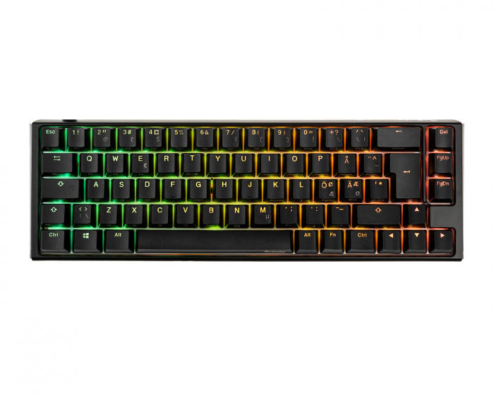 Ducky ONE 3 SF Classic Black RGB Hotswap Tangentbord [MX Silent Red]