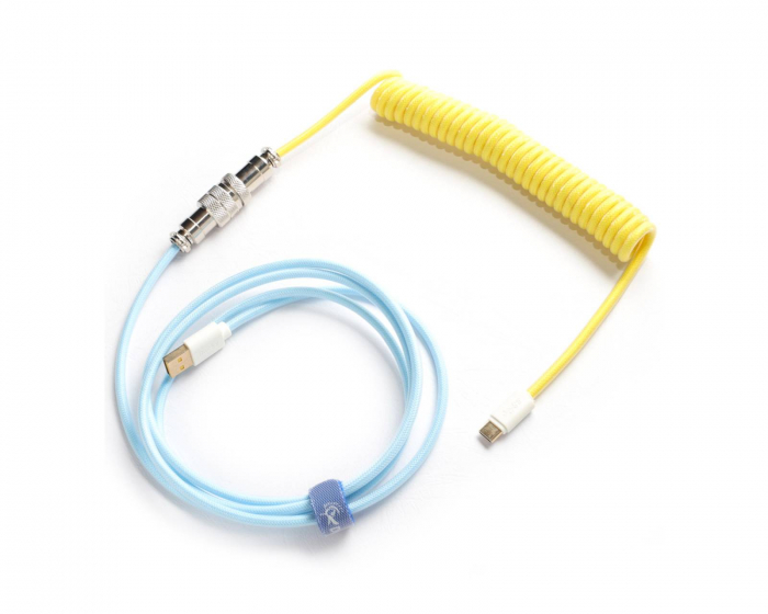 Ducky Premicord Cotton Candy - Coiled Cable