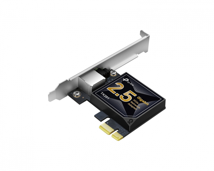 TP-Link TX201 2.5 Gigabit PCIe Network Adapter, 2.5 Gbps - PCI-nätverksadapter