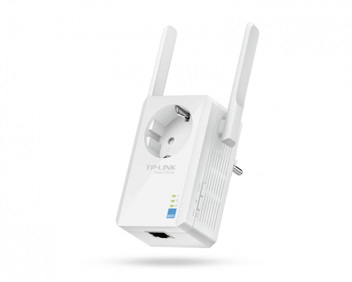 TP-Link TL-WA860RE Wi-Fi Range Extender with AC Passthrough, WiFi Förstärkare 300Mbps