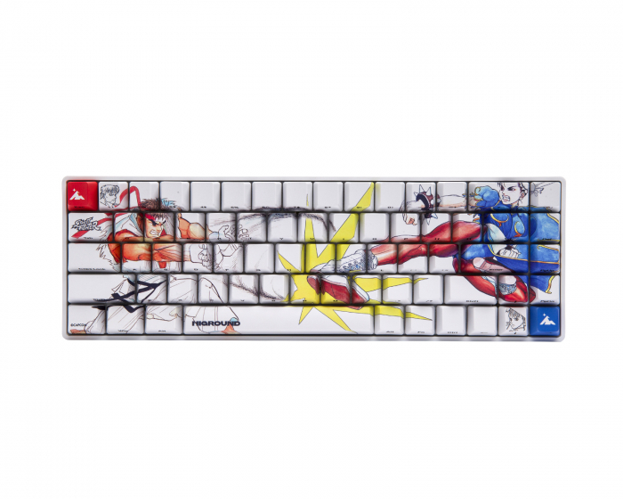 Higround x Street Fighter Base 65 Keyboard - Ryu vs Chun-Li - Limited Edition