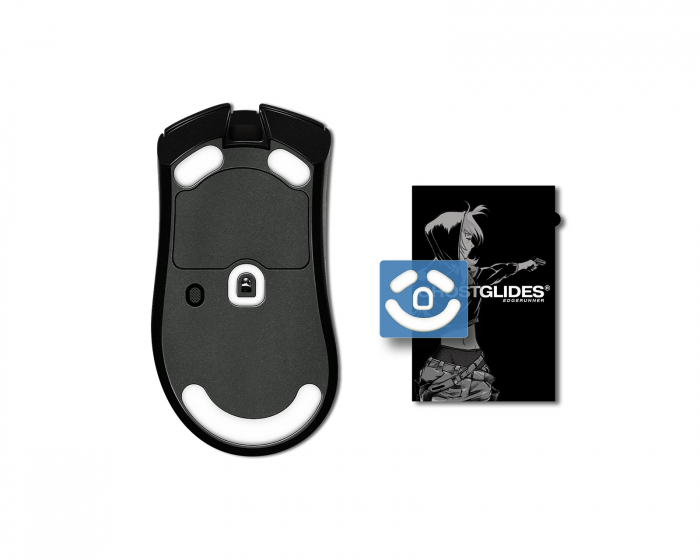GHOSTGLIDES Edgerunner Mouse Skates till Razer DeathAdder V3 Pro